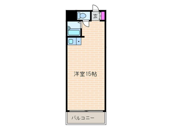 コンフォ－ル長吉の物件間取画像